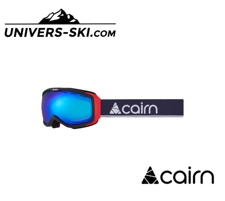 Masque de ski Cairn Junior FUNK OTG Porteurs de Lunettes Bleu Marine Rouge SPX 3000