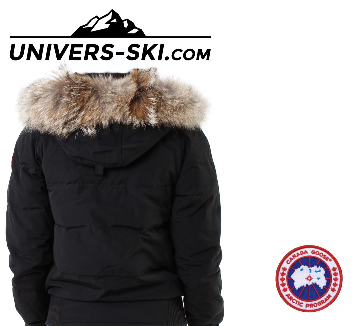 Blouson Aviateur Canada Goose Bomber Savona Femme Noir 2026