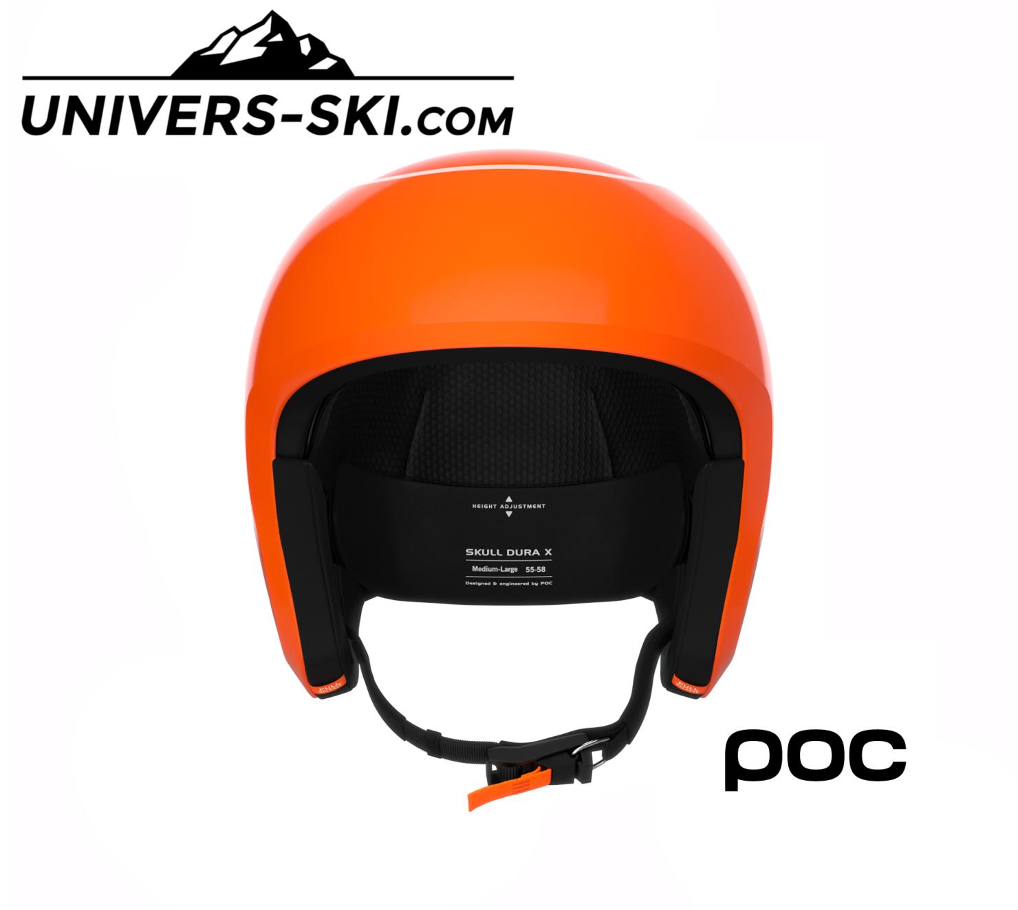 Casque de ski POC Skull Dura X Mips Fluorescent Orange 2026