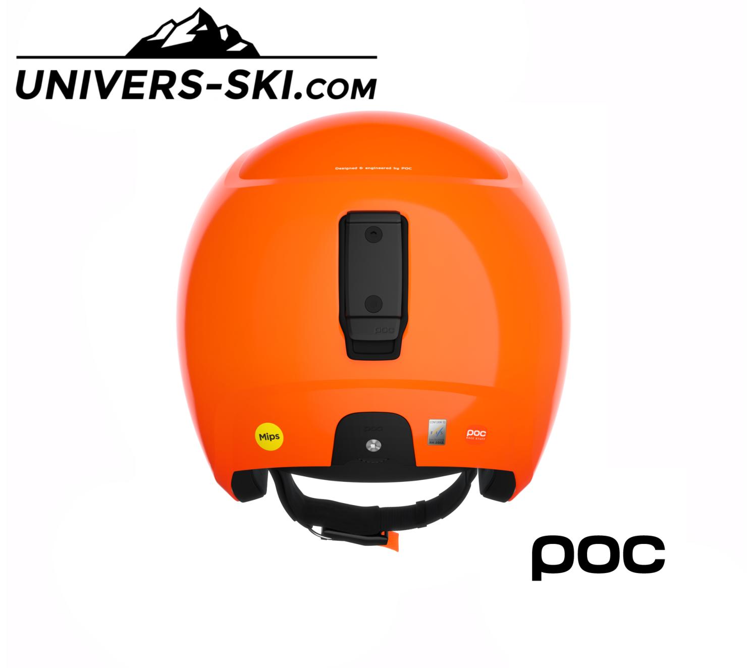 Casque de ski POC Skull Dura X Mips Fluorescent Orange 2026