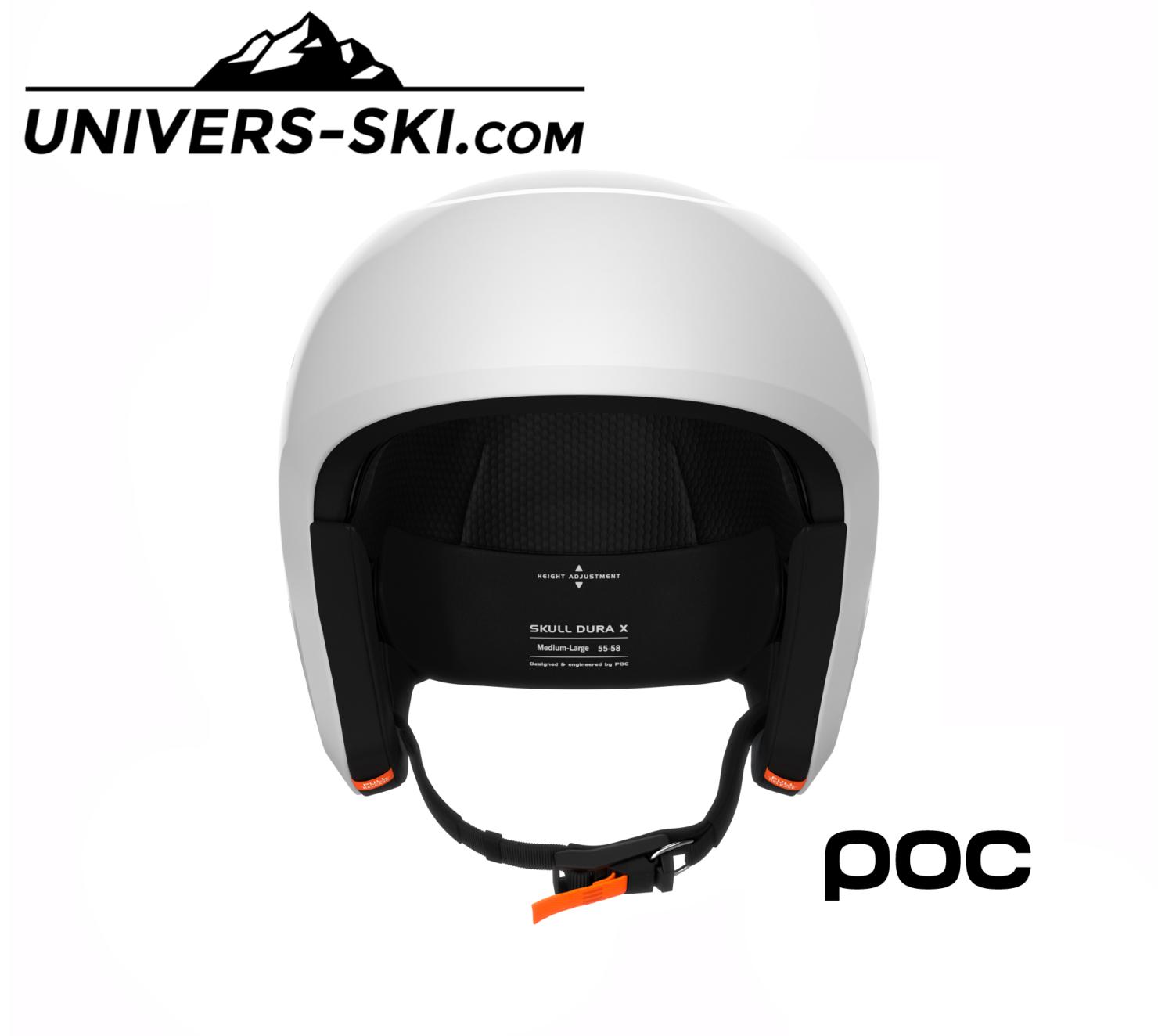 Casque de ski POC Skull Dura X Mips Hydrogen White 2025