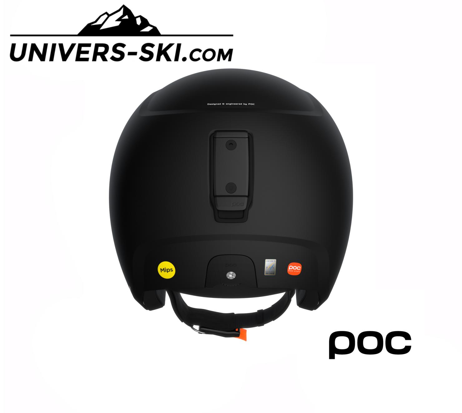 Casque de ski POC Skull Dura X Mips Uranium Black Matt 2025