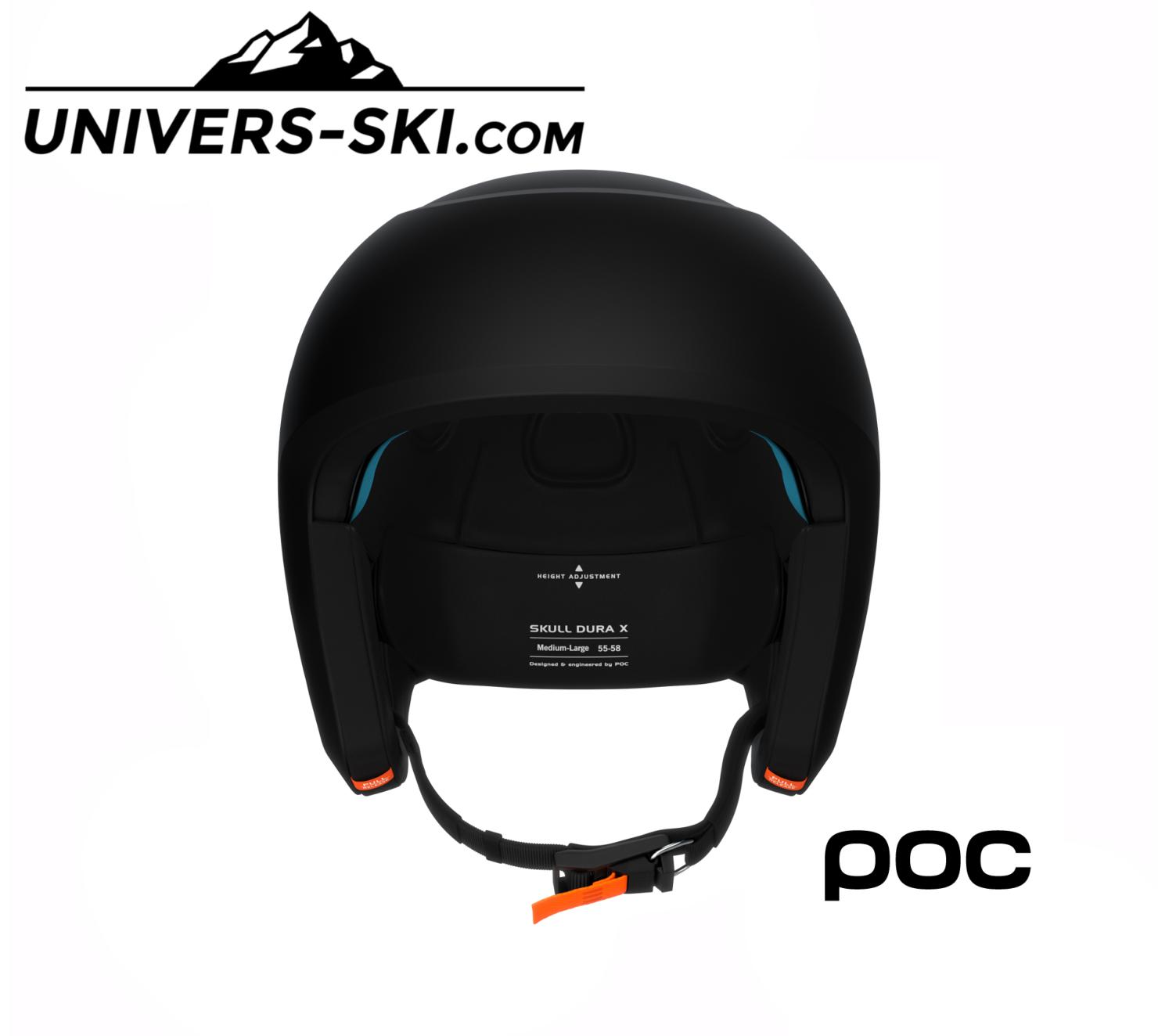 Casque de ski POC Skull Dura X Spin Uranium Black 2026