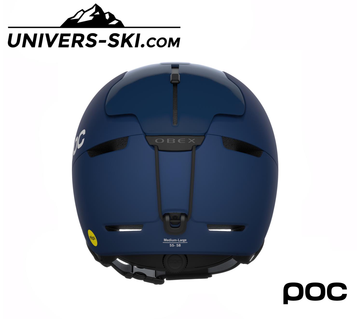 Casque de ski POC Obex Mips Lead Blue Matt 2026
