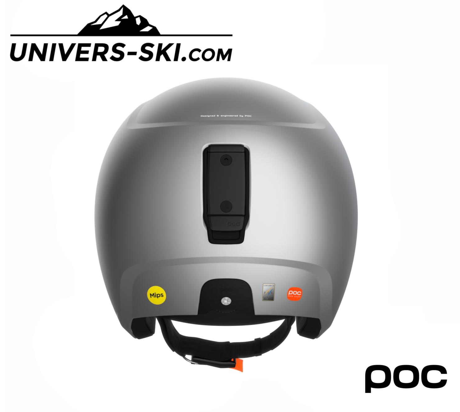 Casque de ski POC Skull Dura X Mips Argentite Silver Matt 2026