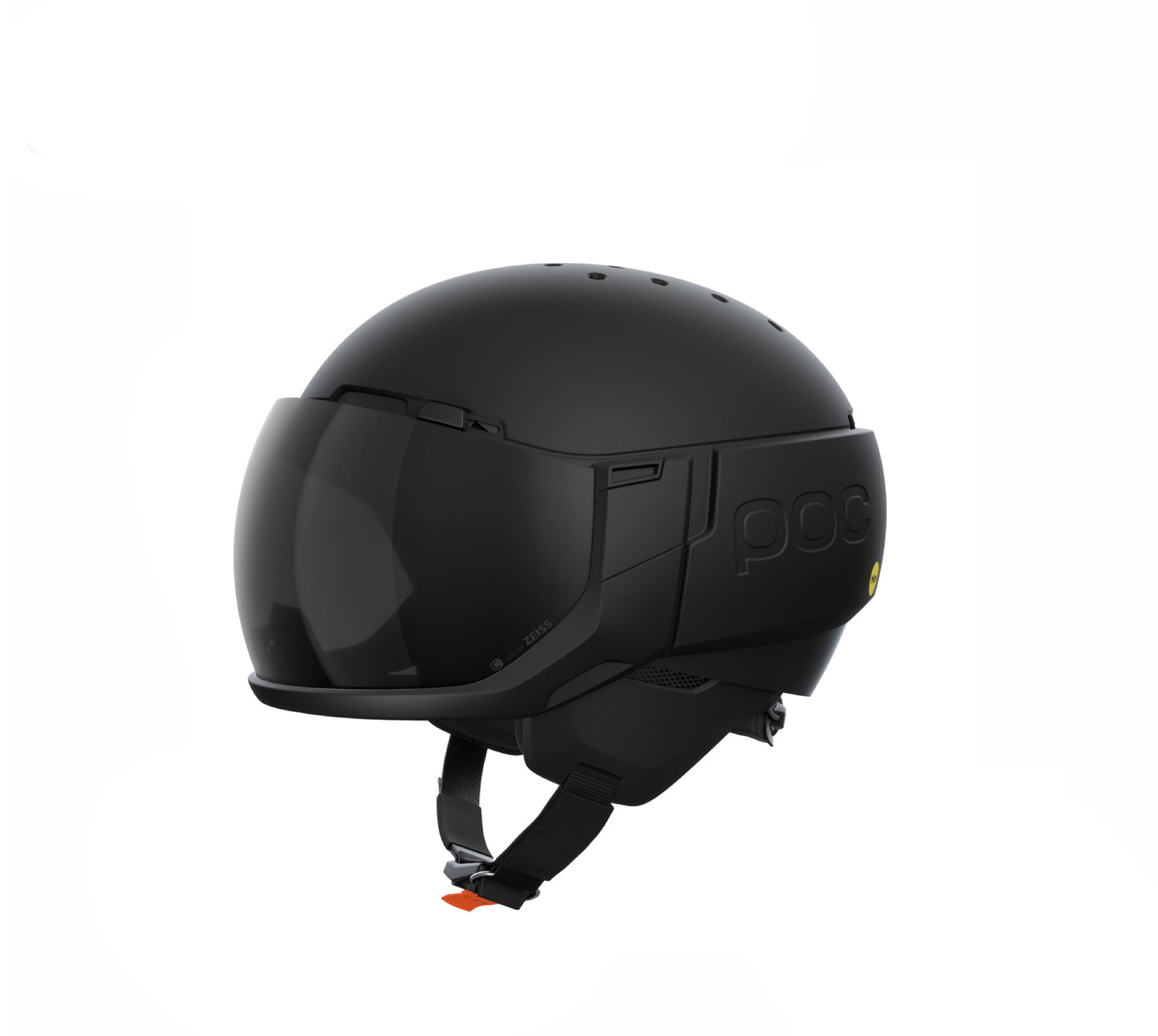 Casque de ski POC Levator Mips Uranium Black Visière 2026