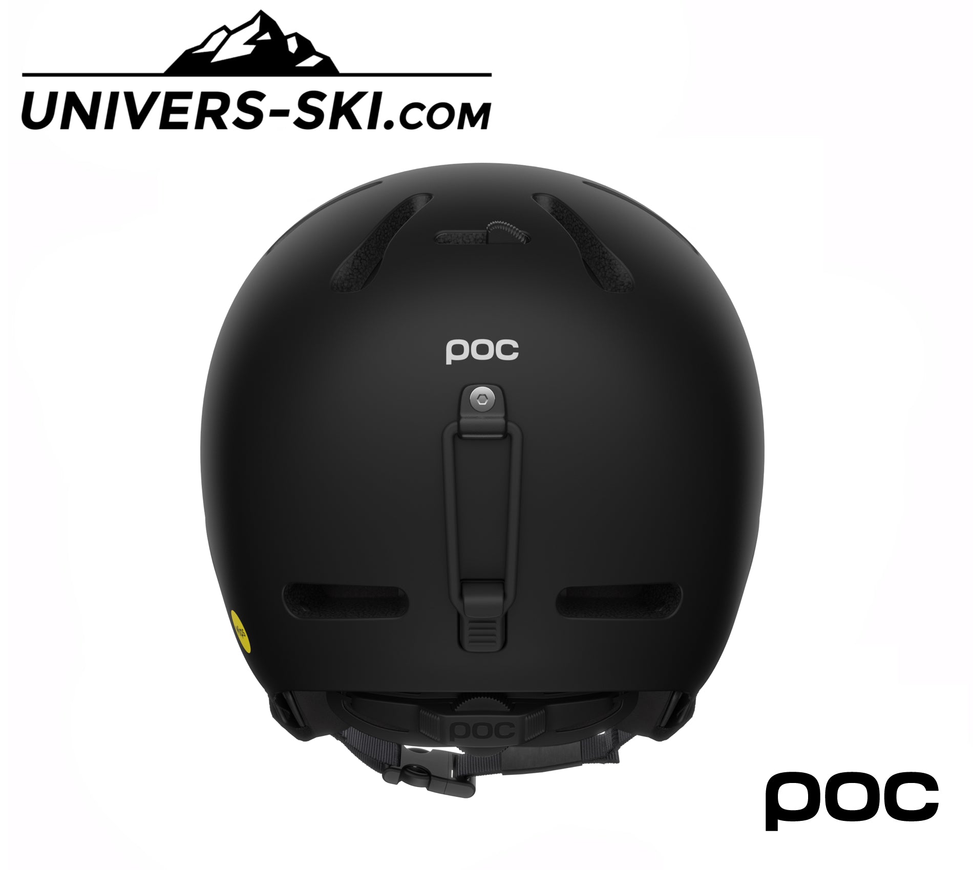 Casque de ski POC Fornix Mips Uranium Black Matt 2026