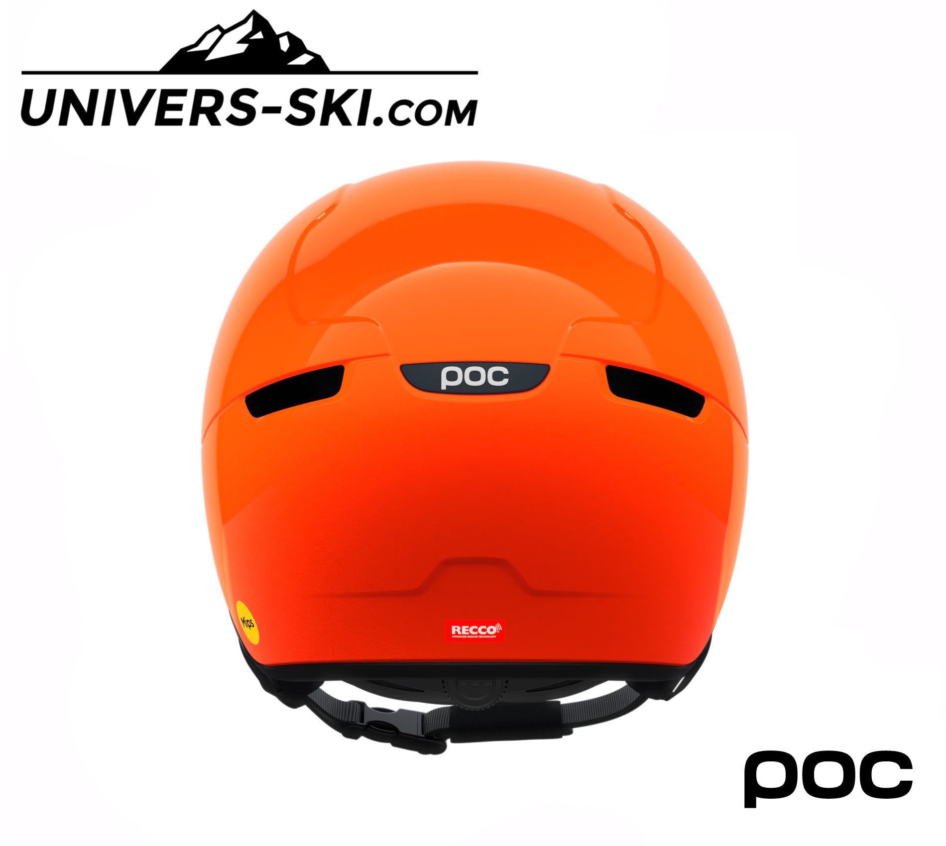 Casque de ski POCITO Obex Visor Fluorescent Orange 2026