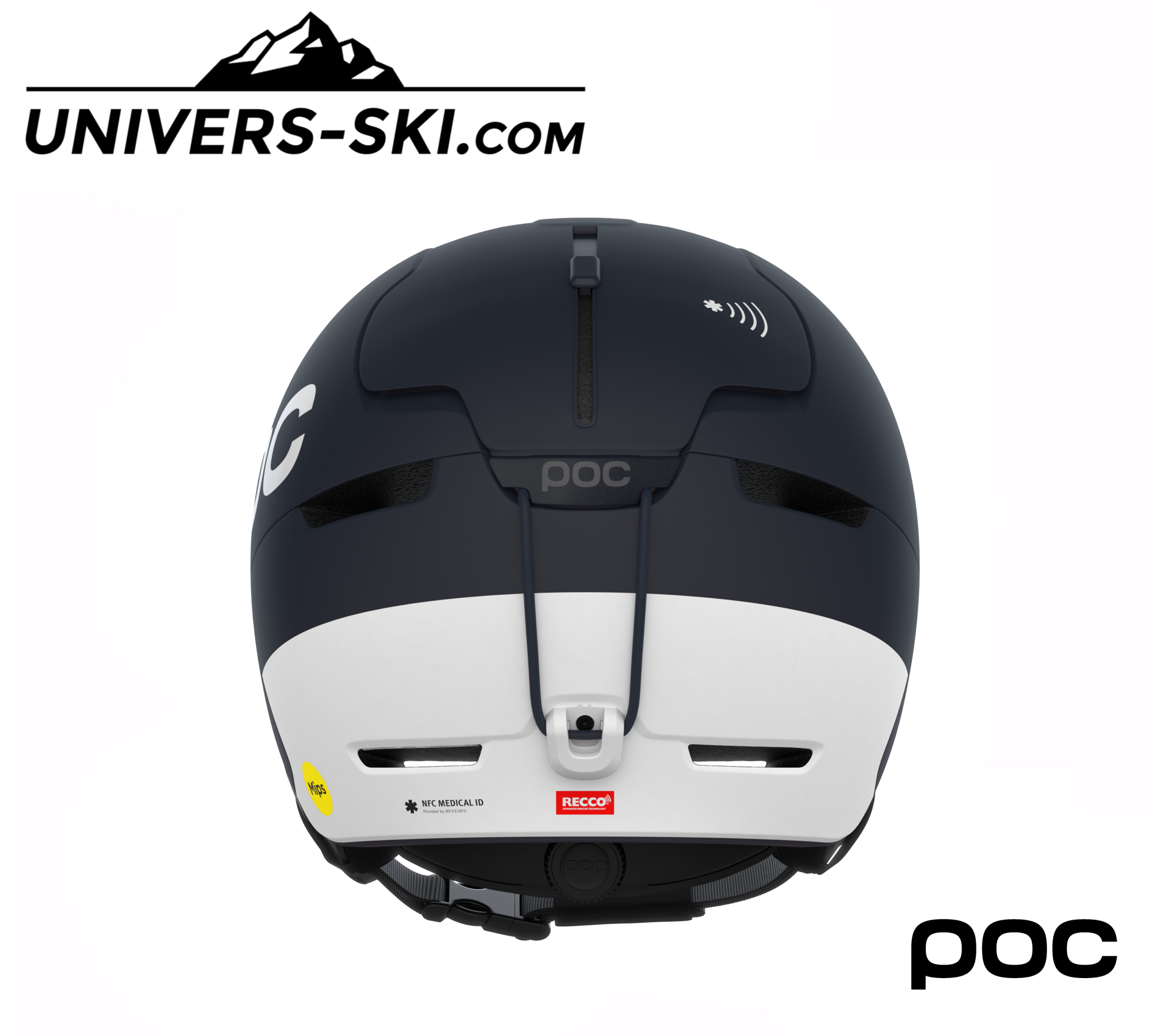Casque de ski POC Obex BC Mips Apatite Navy Matt 2026