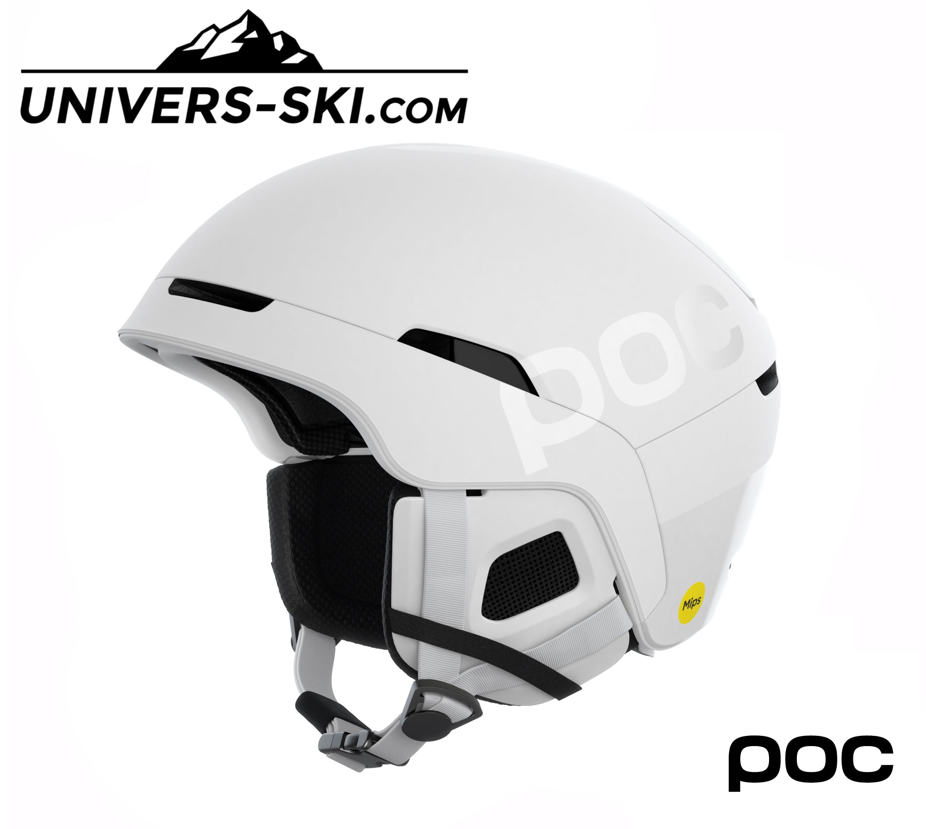 Casque de ski POC Obex BC Mips Hydrogen White Matt 2026