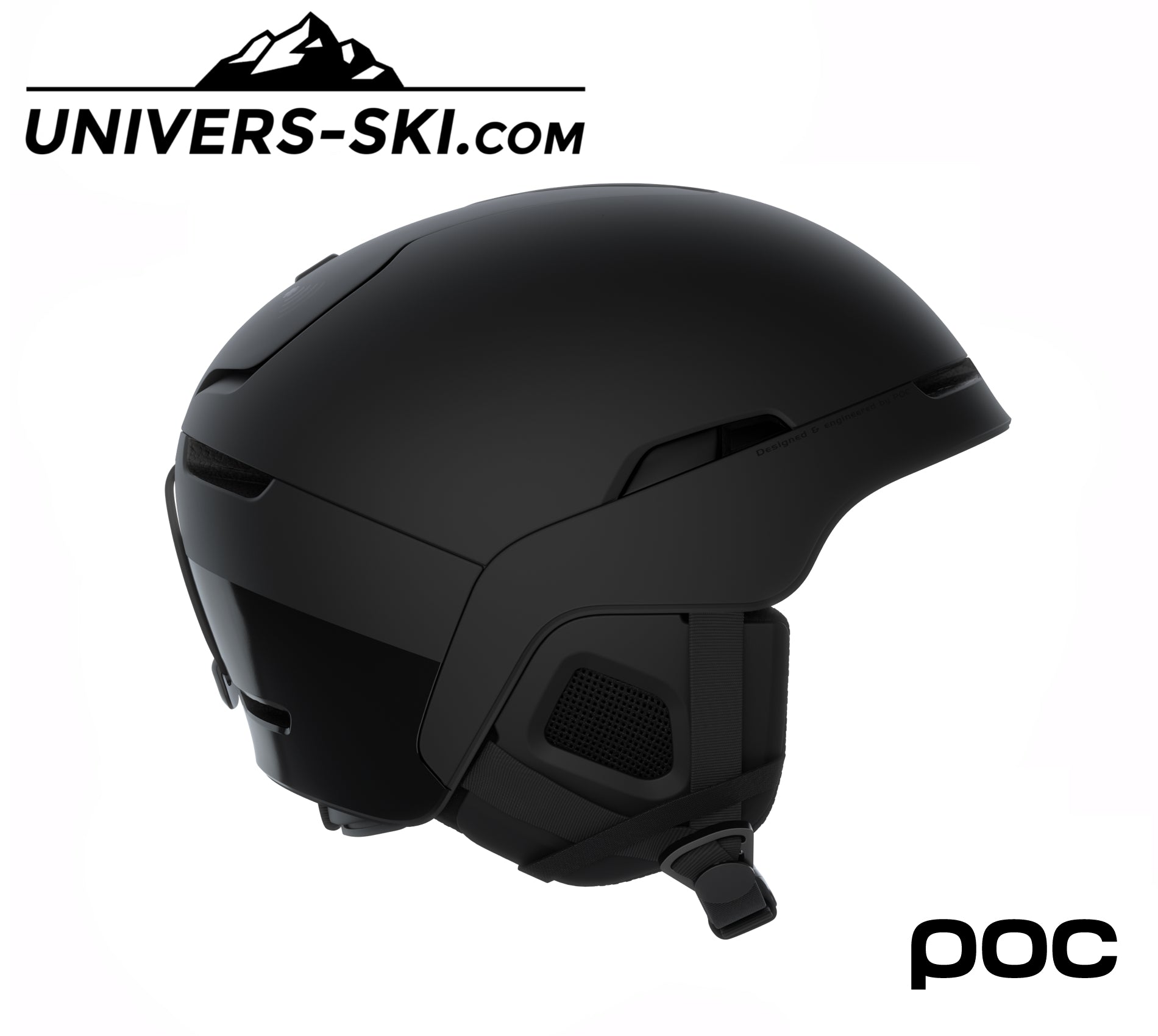 Casque de ski POC Obex BC Mips Uranium Black Matt 2026