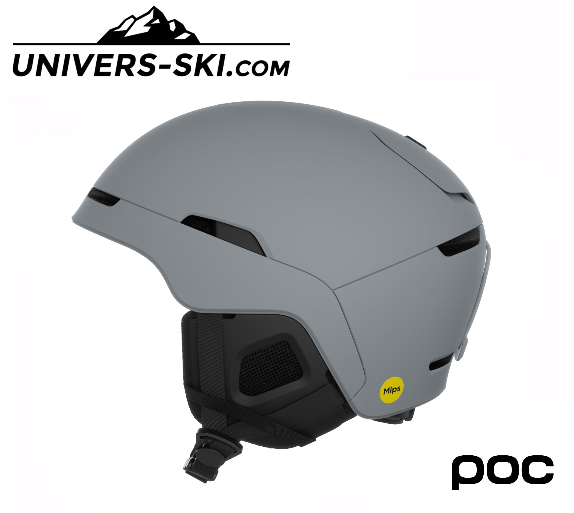 Casque de ski POC Obex Mips Granite Grey Matt 2026