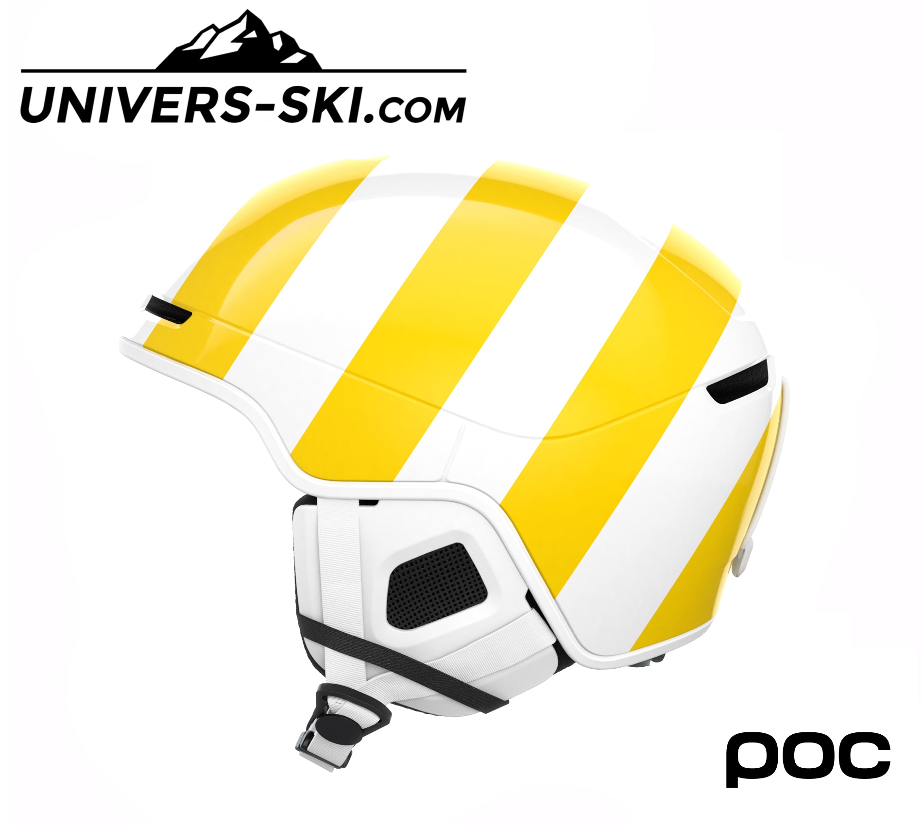 Casque de ski POC Obex Pure Jaune Blanc 2026