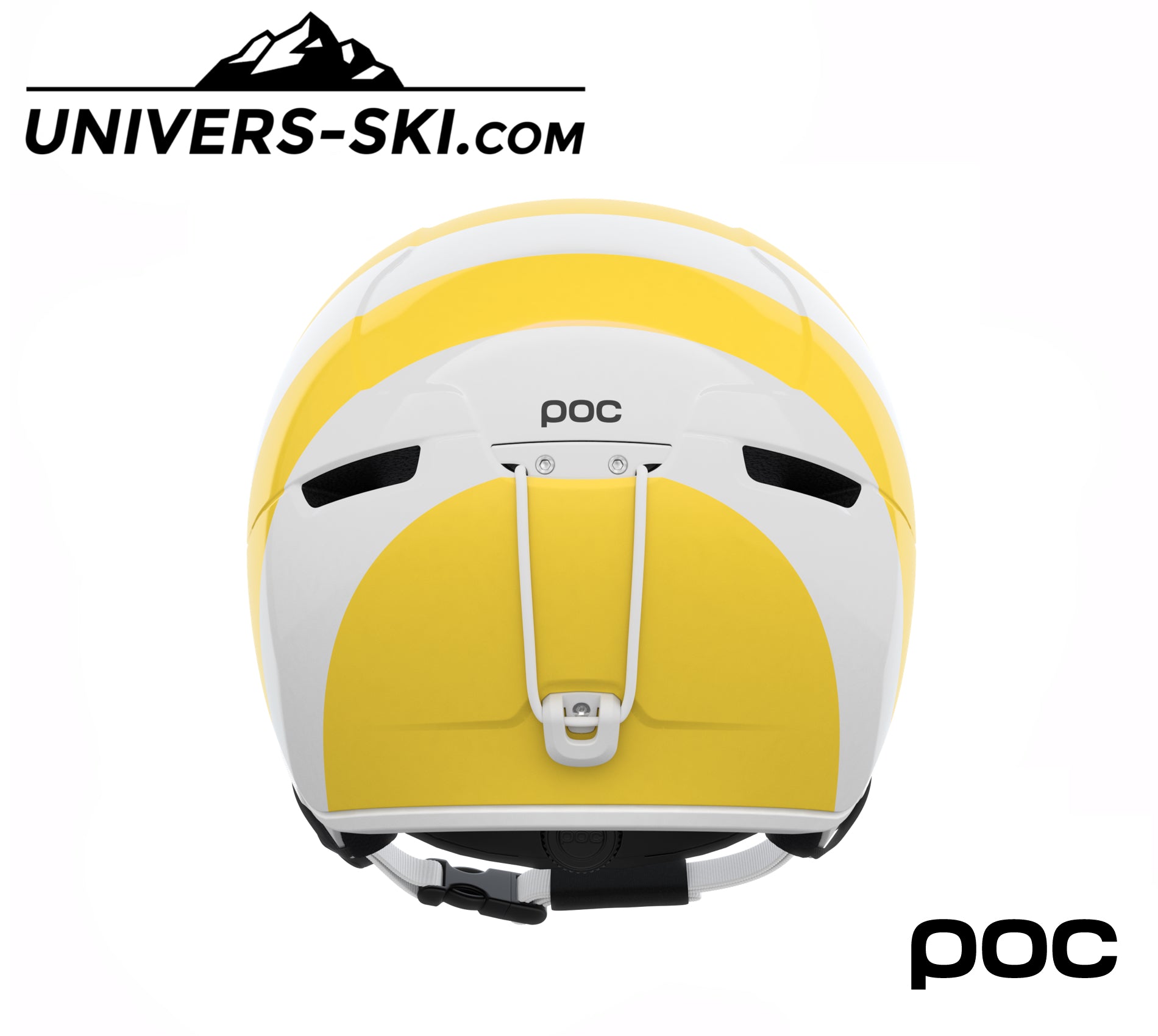 Casque de ski POC Obex Pure Jaune Blanc 2026