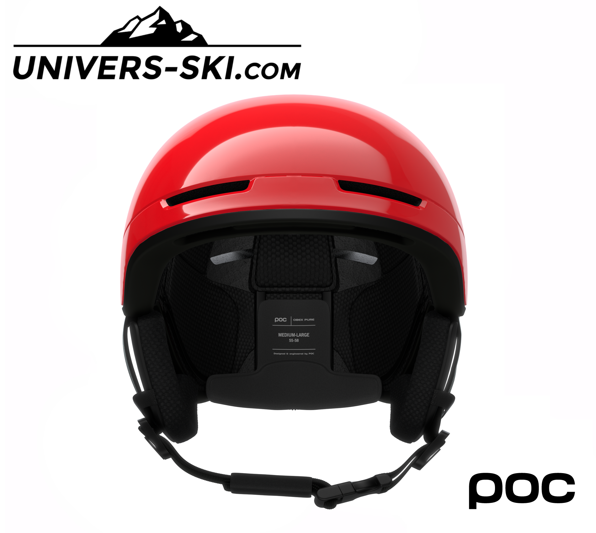 Casque de ski POC Obex Pure Prismane Red 2026