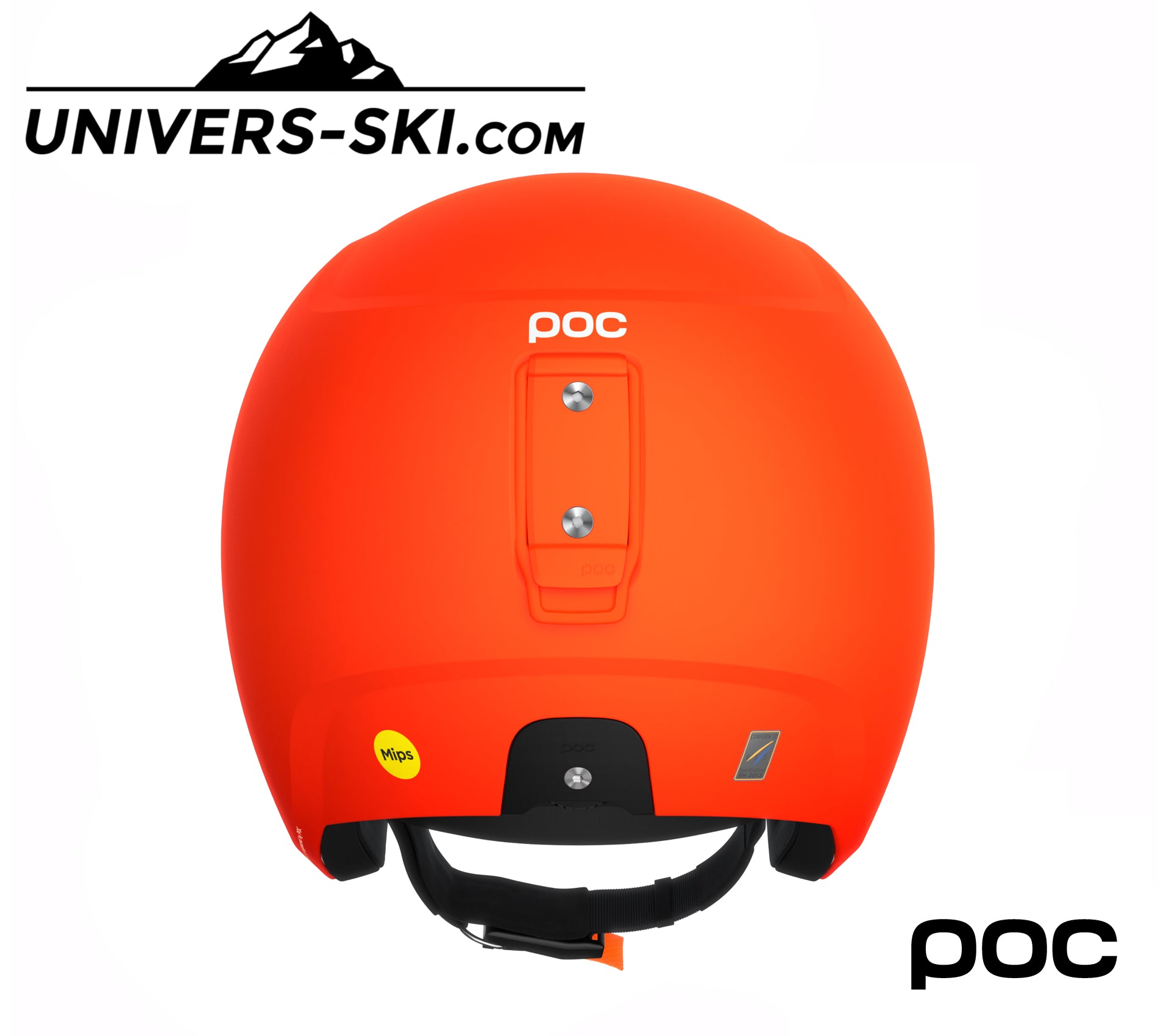 Casque de ski POC Skull Dura X Mips FIS Fluorescent Orange Matt 2026
