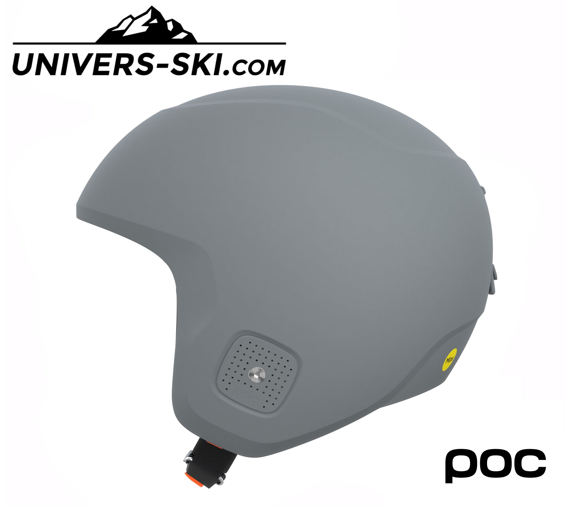 Casque de ski POC Skull Dura X Mips FIS Granite Grey Matt 2026
