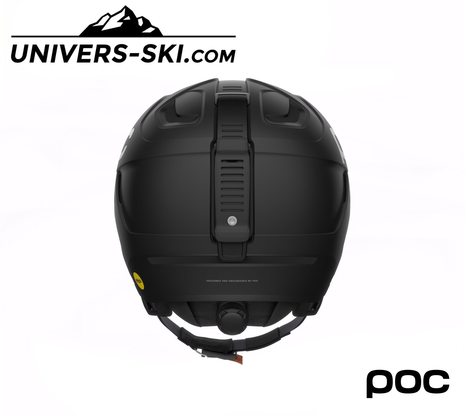 Casque de ski POC Arcus Uranium Black Matt 2027