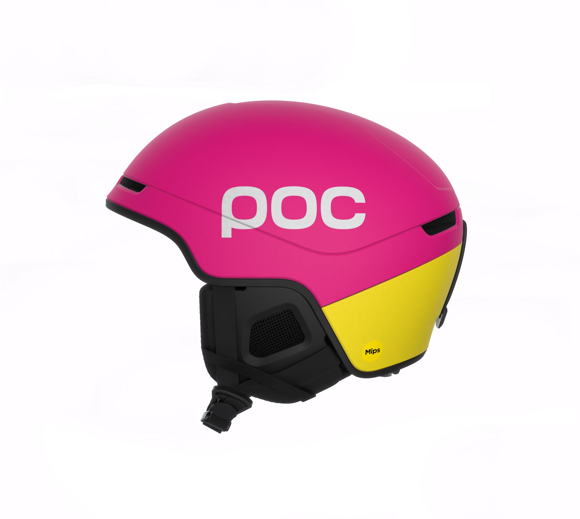 Casque de ski POC Obex Contour Rhos Red Matt / Citrine Yellow Matt 2027