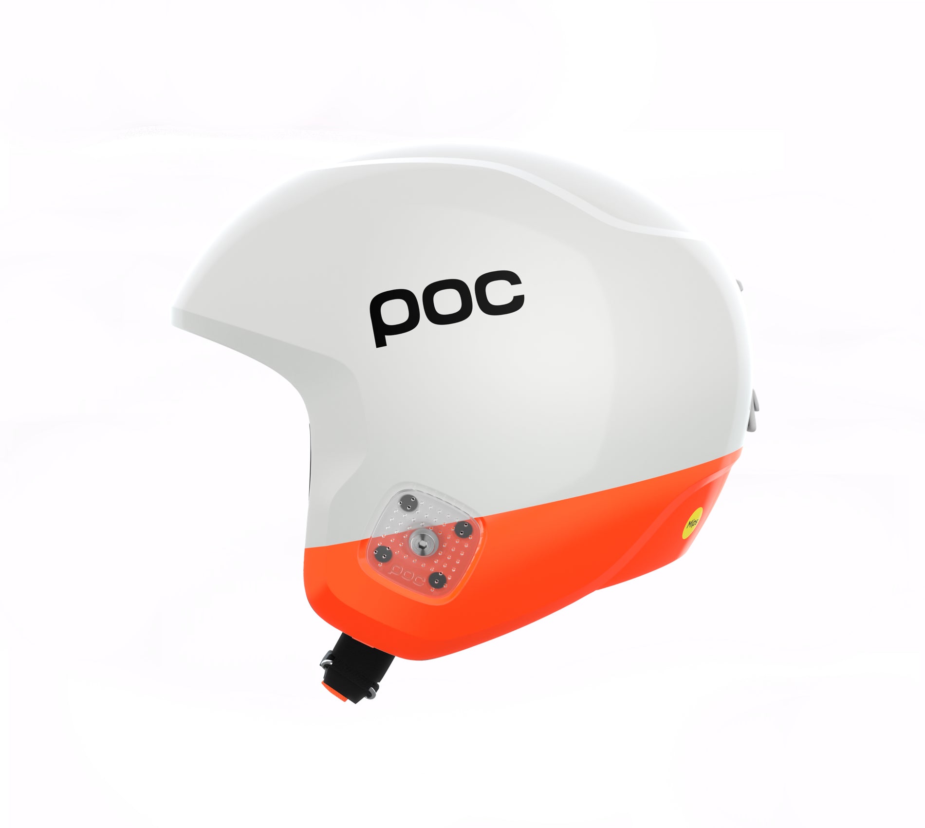 Casque de ski POC Skull Dura X Mips FIS Hydrogen White / Fluorescent Orange 2027