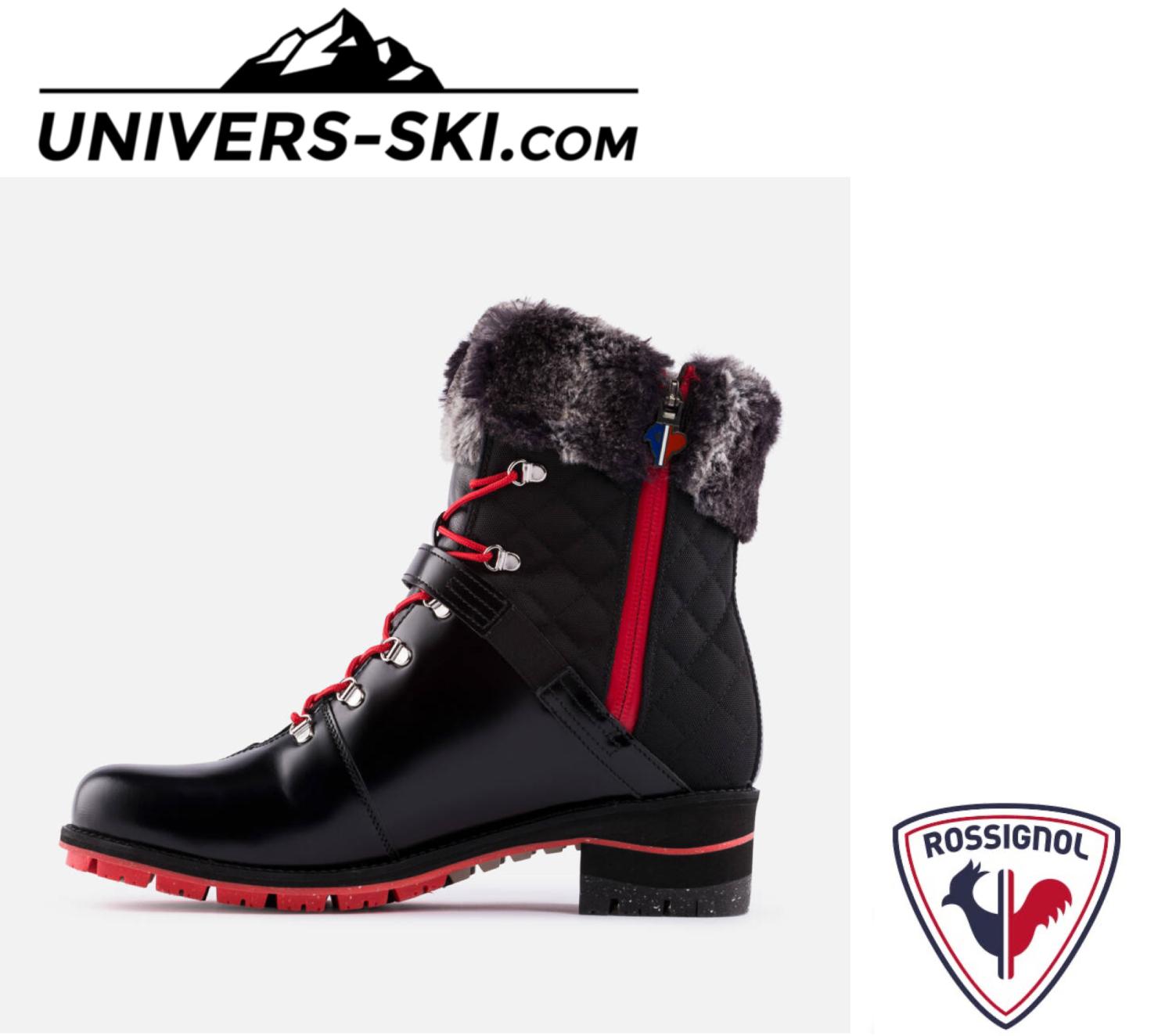 Chaussures ROSSIGNOL Femme Megève Shiny Black 2026