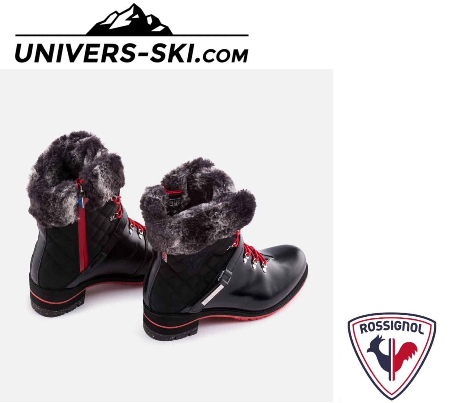 Chaussures ROSSIGNOL Femme Megève Shiny Black 2026