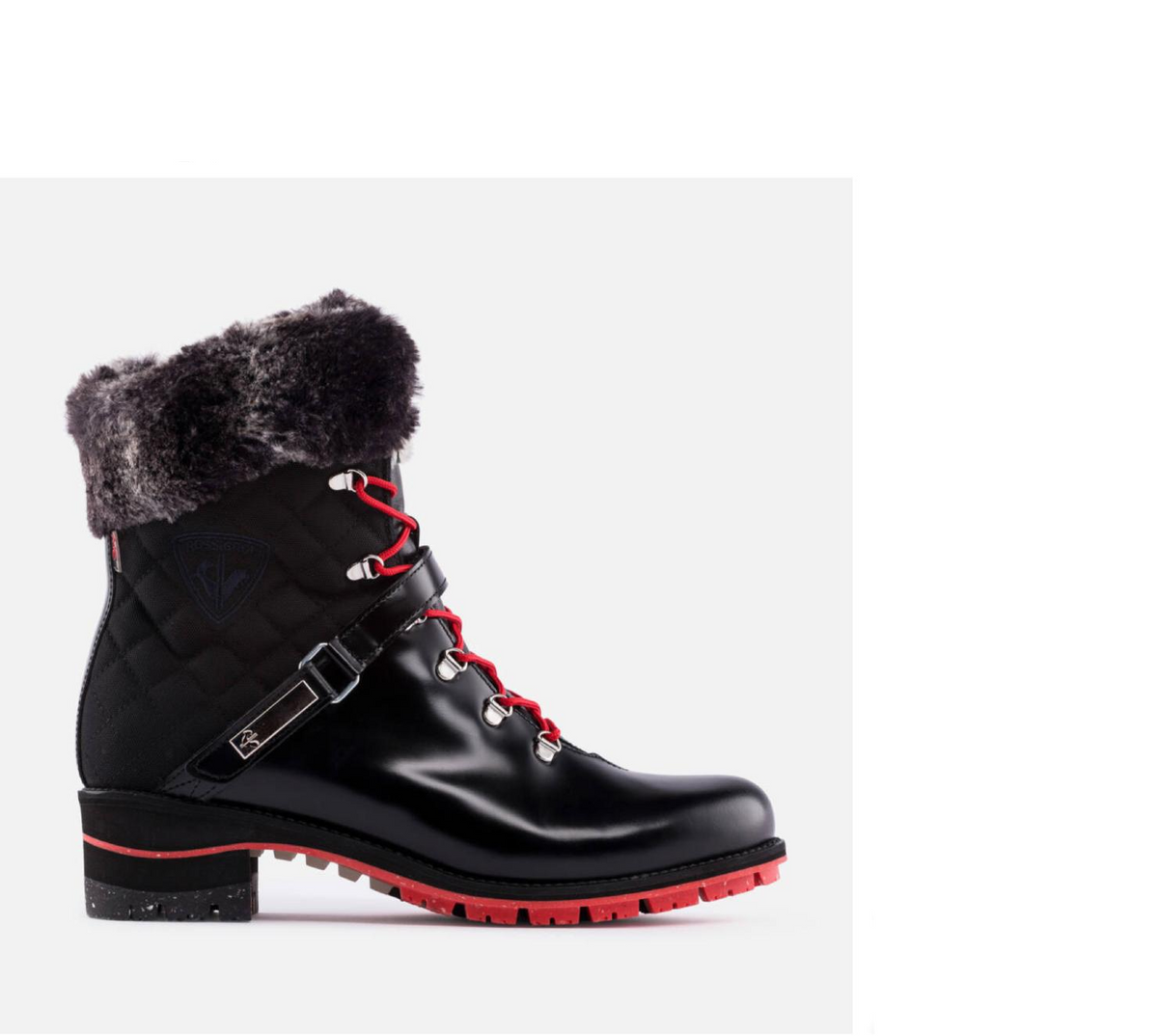 Chaussures ROSSIGNOL Femme Megève Shiny Black 2027