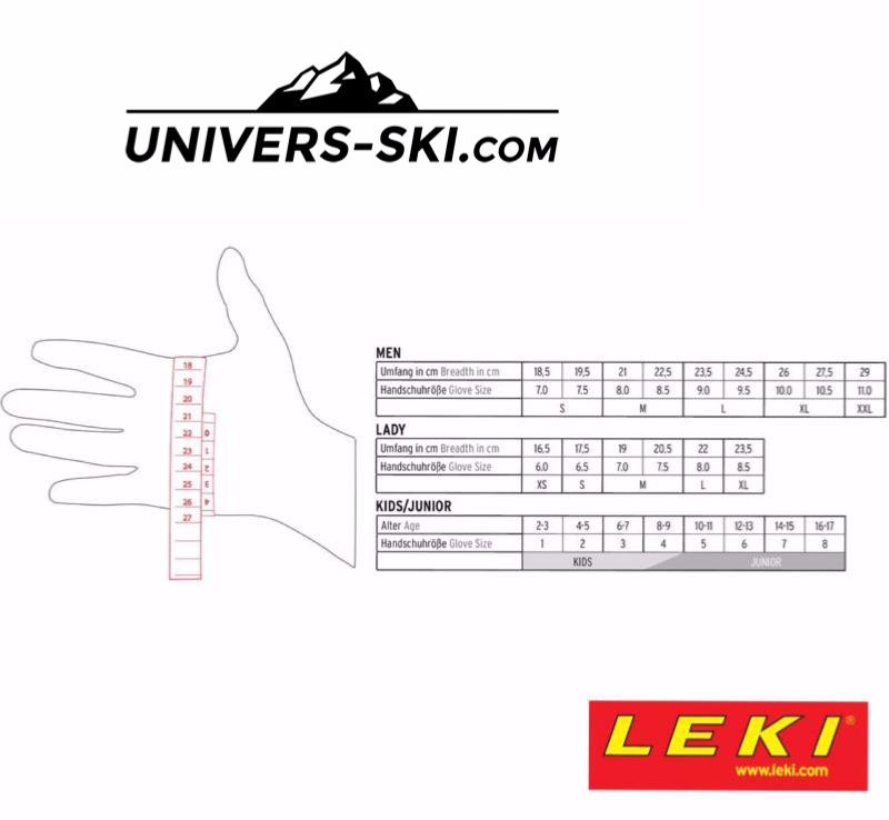 Gants de ski LEKI Adulte Worldcup Race TI S SPeed System Rouge