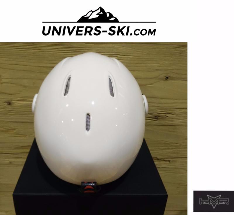 Casque ski HMR Zero 35 Blanc avec Visière