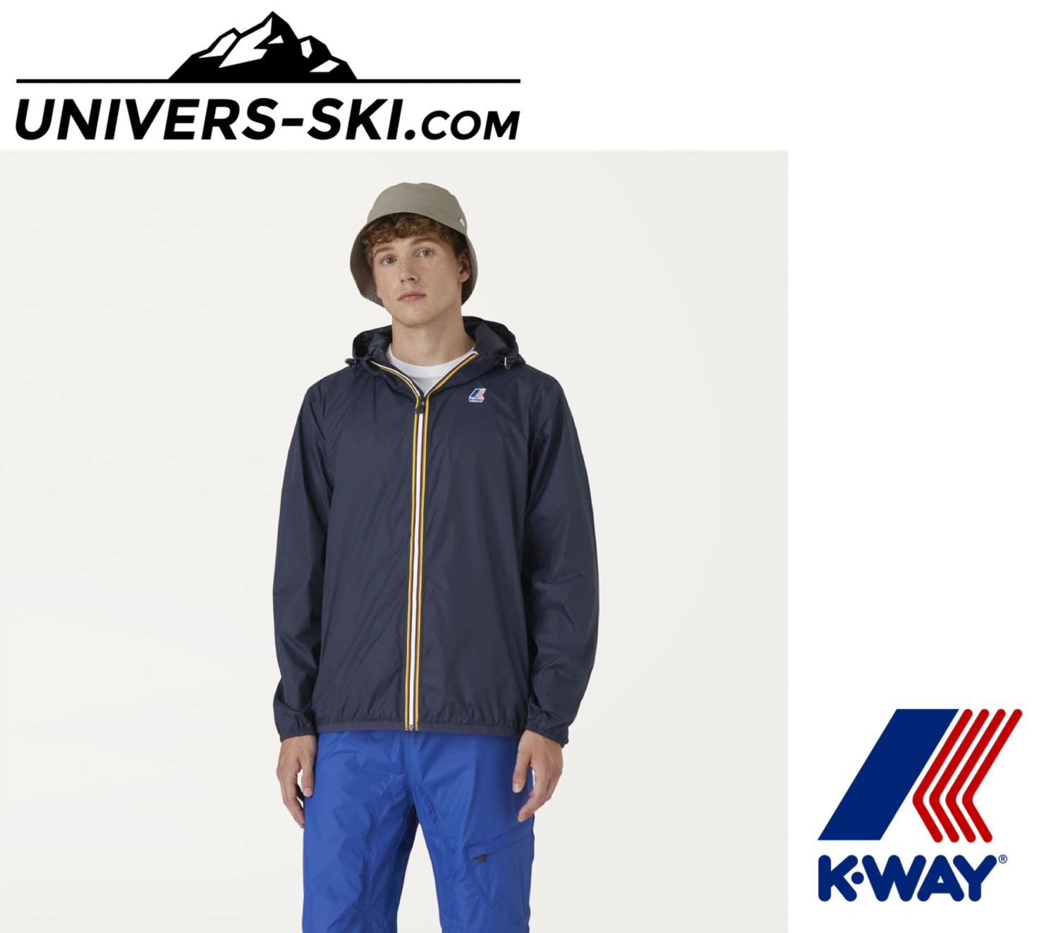 Imperméable K-Way Le Vrai 3.0 Claude Blue Depth 2026