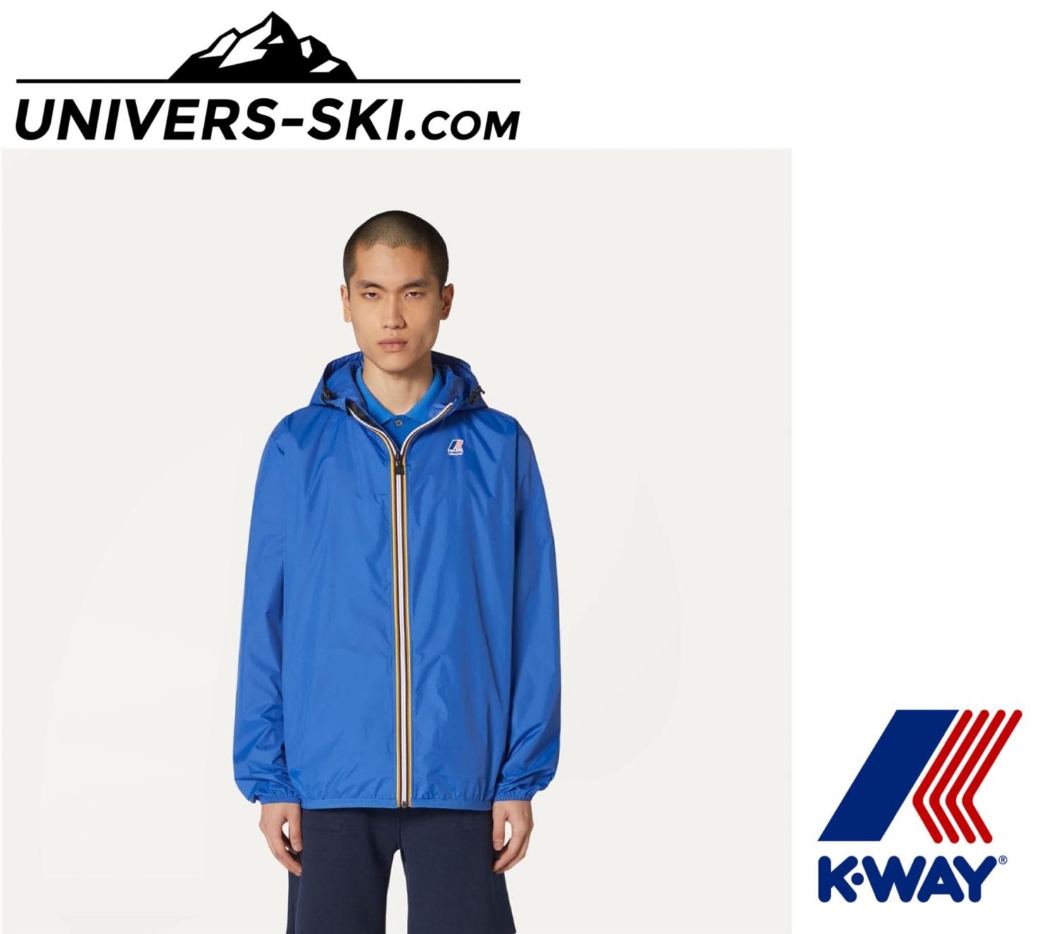 Imperméable K-Way Le Vrai 3.0 Claude Bleu Royal Marine 2026