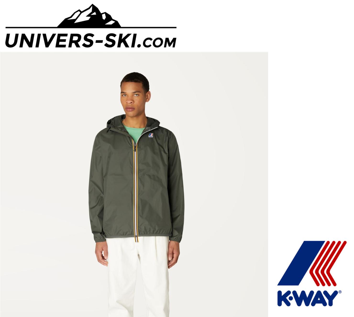 Imperméable K-Way Le Vrai 3.0 Claude Green Blackish 2026