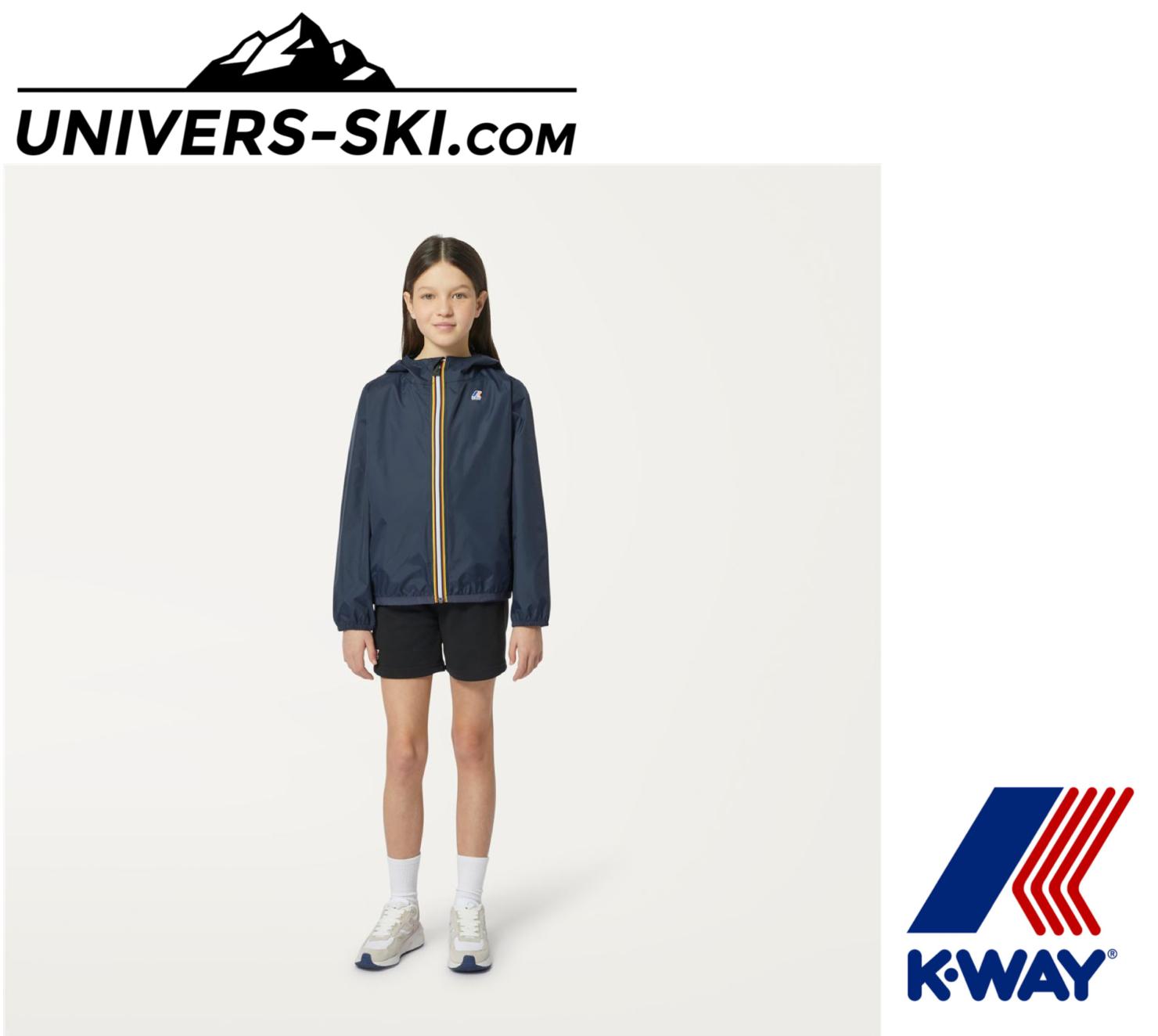 Imperméable K-Way Le Vrai 3.0 Claude Kids Blue Depth 2026