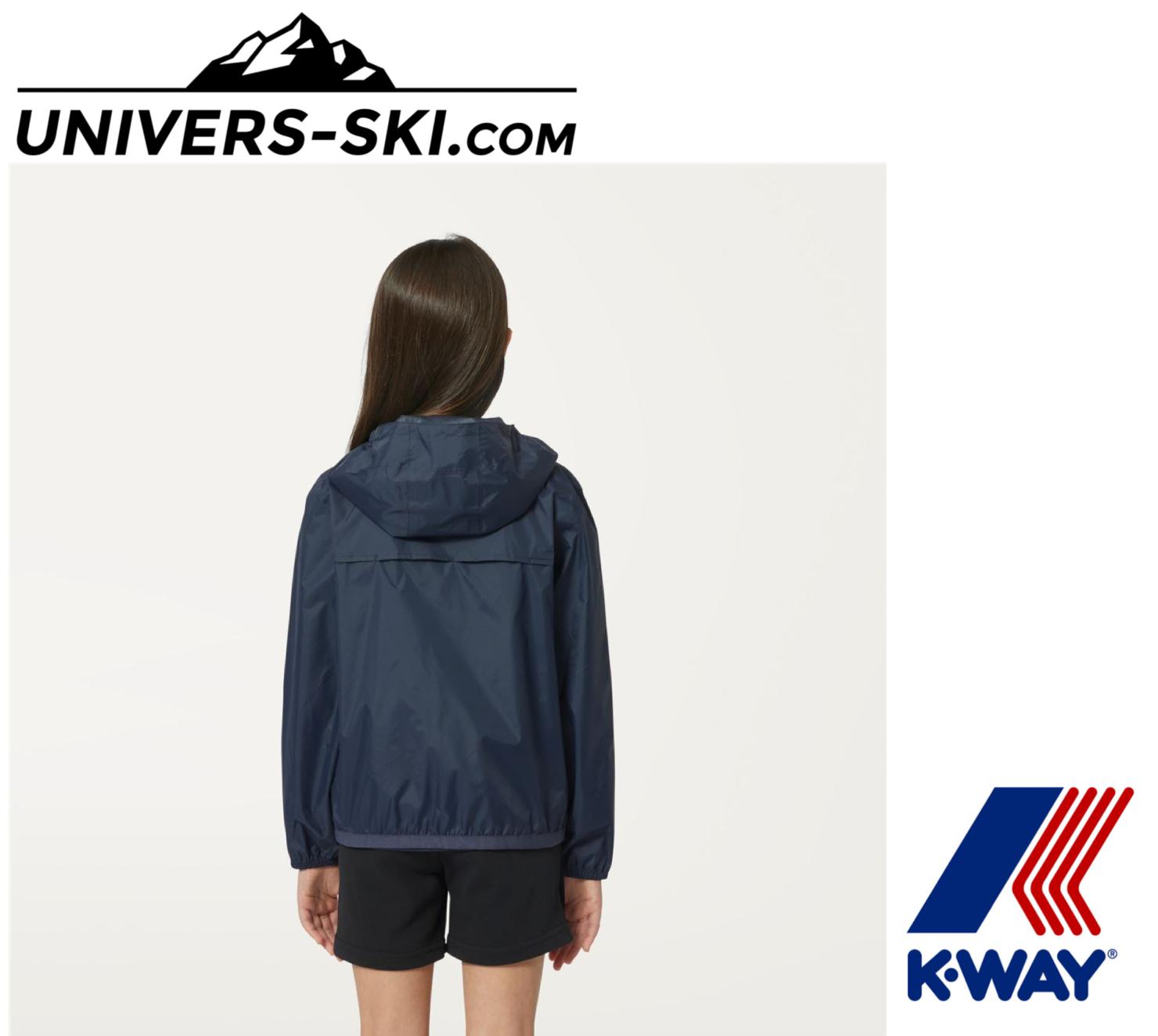 Imperméable K-Way Le Vrai 3.0 Claude Kids Blue Depth 2026