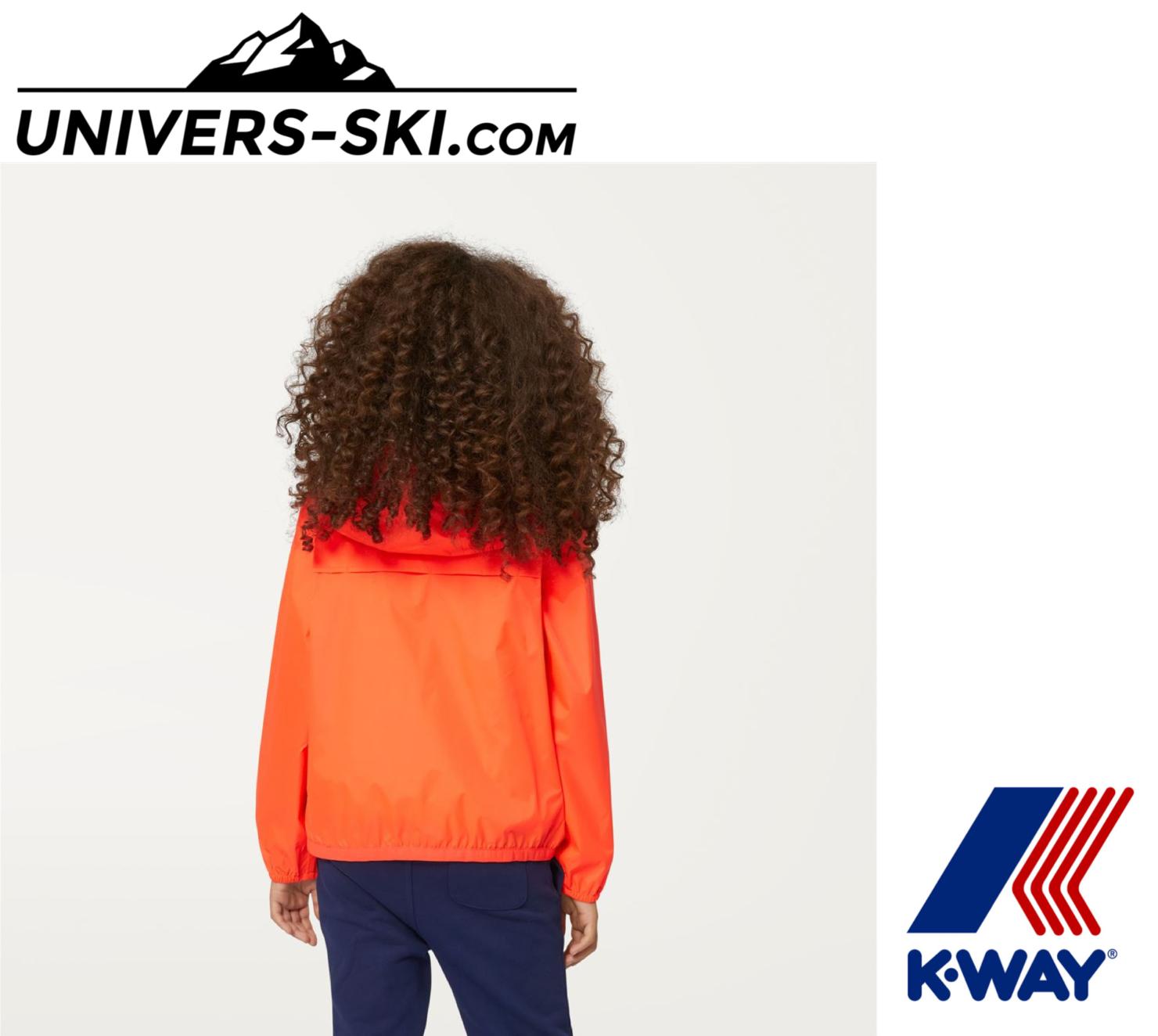 Imperméable K-Way Le Vrai 3.0 Claude Kids Orange 2026