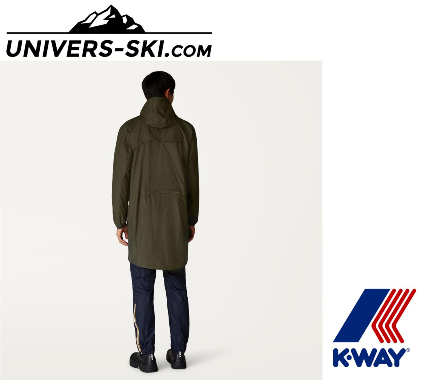 Imperméable K-Way Le Vrai 3.0 Eiffel Green Blackish 2026