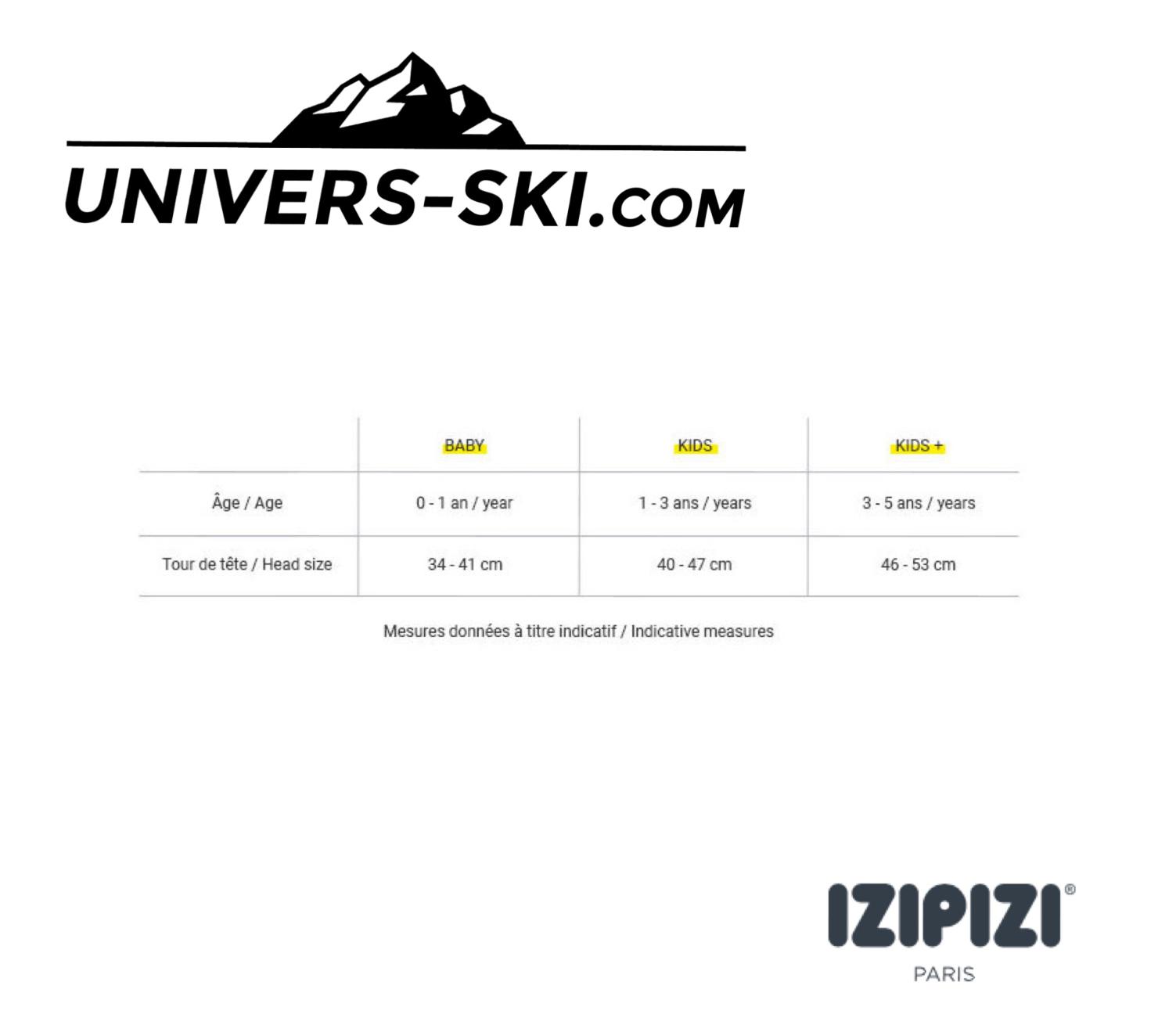 Lunettes de soleil IZIPIZI KIDS 3-5 ans milk