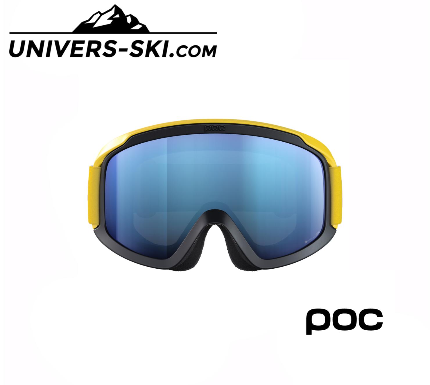 Masque de ski POC Opsin Clarity Comp Aventurine Yellow/Uranium Black 2026