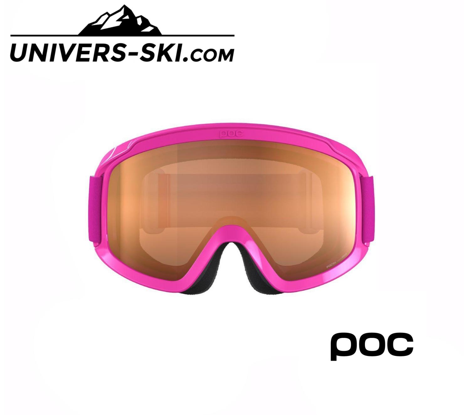 Masque de ski Junior Pocito Opsin Fluorescent Pink 2026