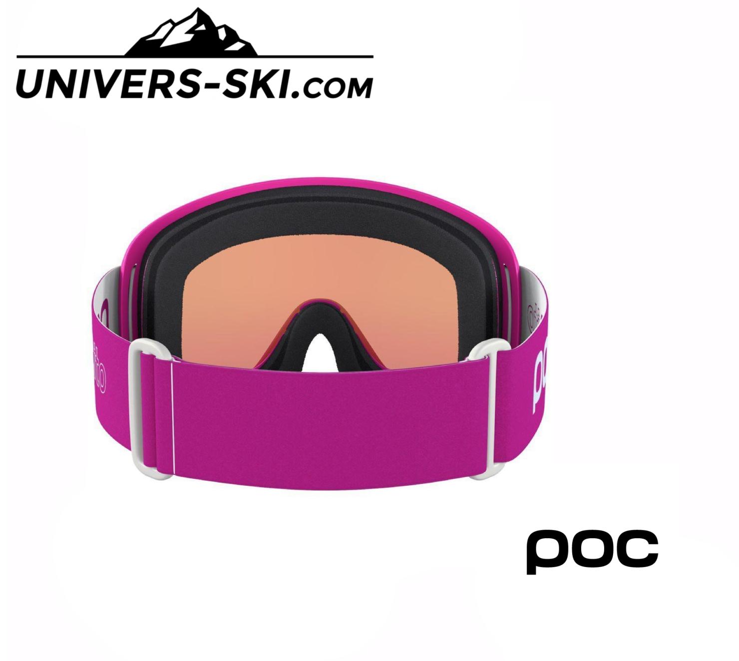Masque de ski Junior Pocito Opsin Fluorescent Pink 2026