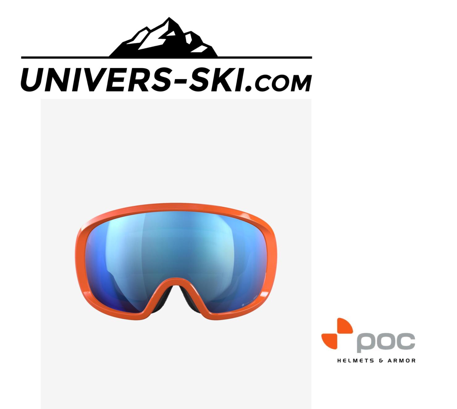Masque de ski POC Fovea Clarity Comp Fluorescent Orange 2026