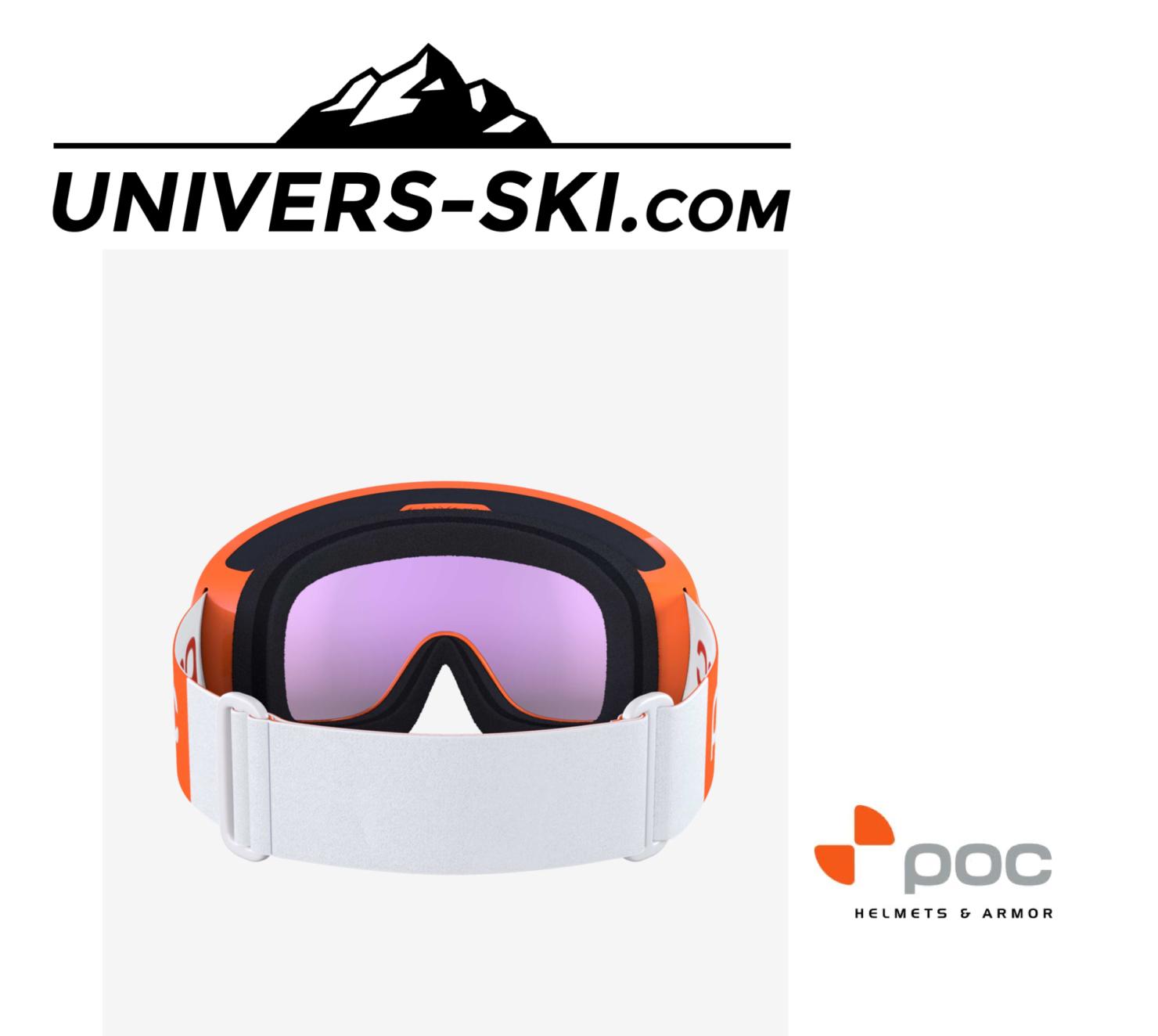 Masque de ski POC Fovea Clarity Comp Fluorescent Orange 2026