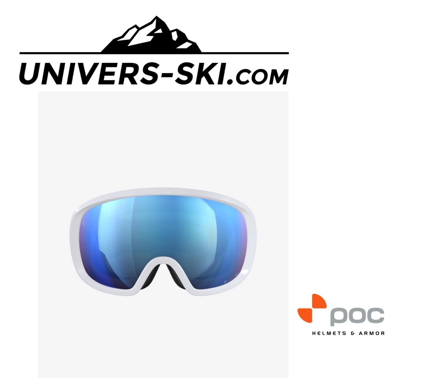 Masque de ski POC Fovea Clarity Hydrogen White Lens Blue 2026