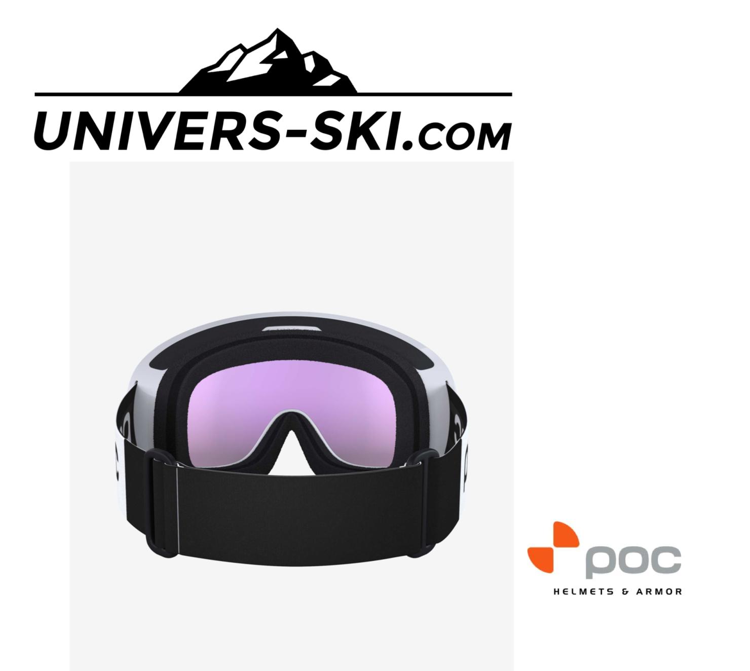 Masque de ski POC Fovea Clarity Hydrogen White Lens Blue 2026