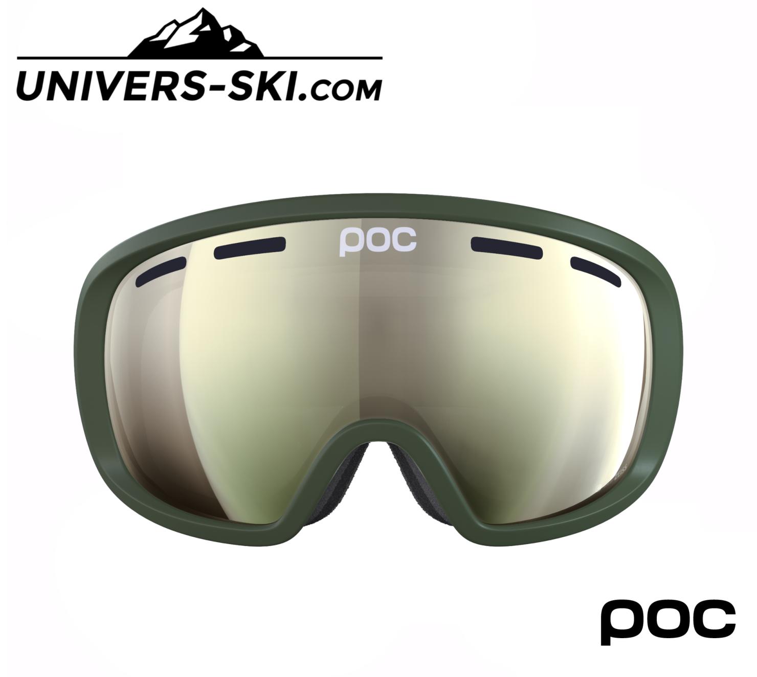 Masque de ski POC Fovea Clarity Epidote Green 2026