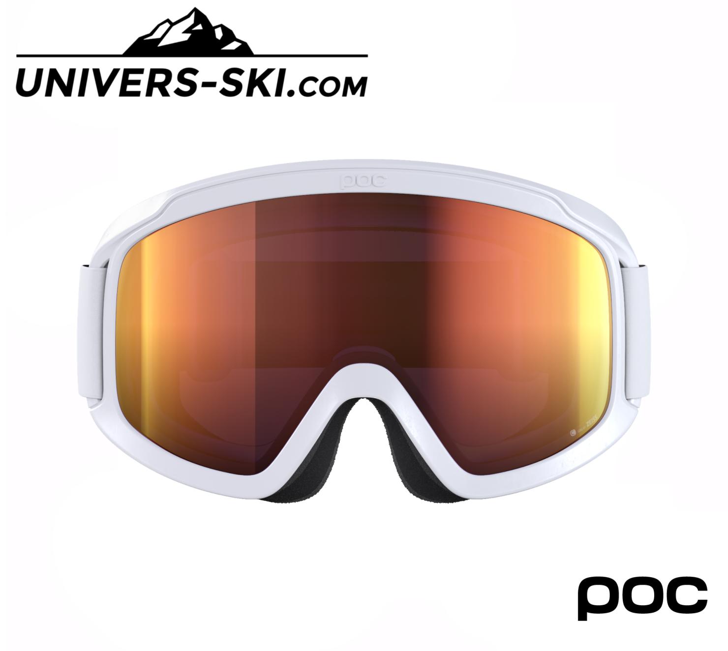 Masque de ski POC Opsin Clarity Hydrogen White 2026
