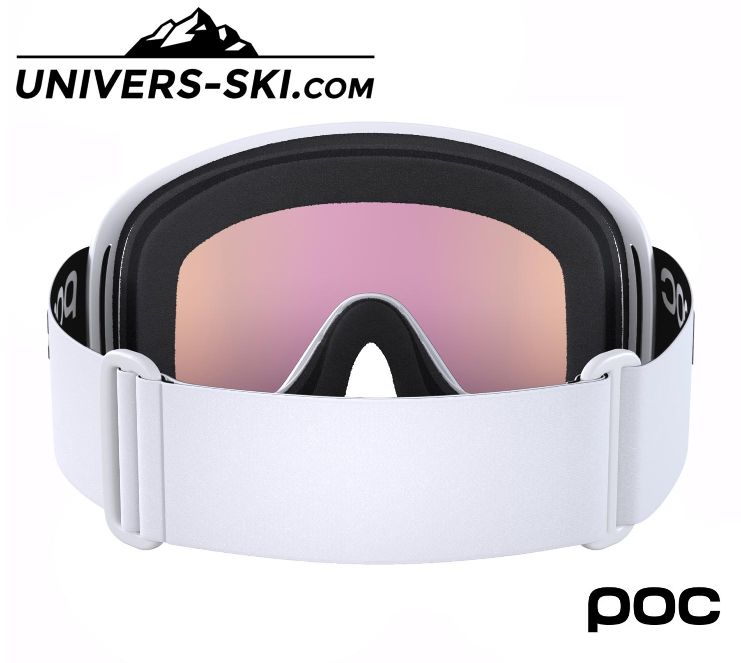 Masque de ski POC Opsin Clarity Hydrogen White 2026