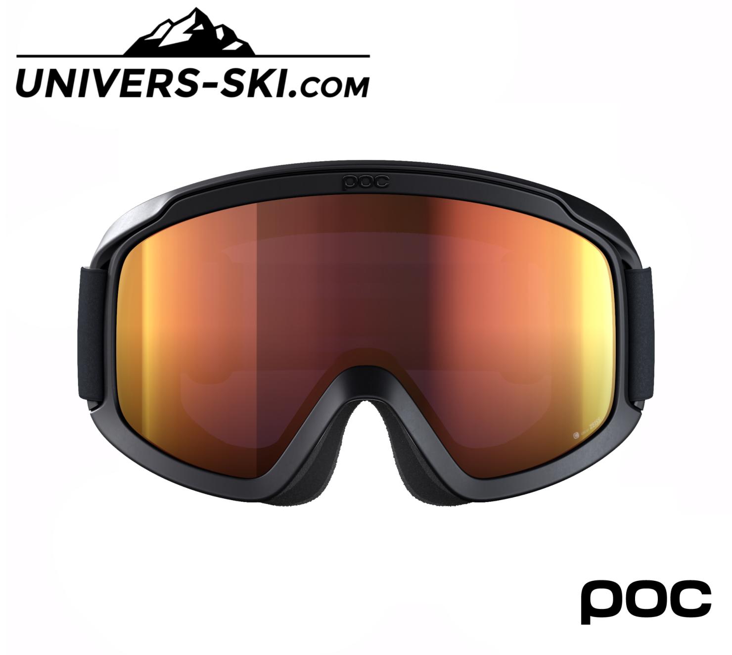 Masque de ski POC Opsin Clarity Uranium Black Lens Orange 2026