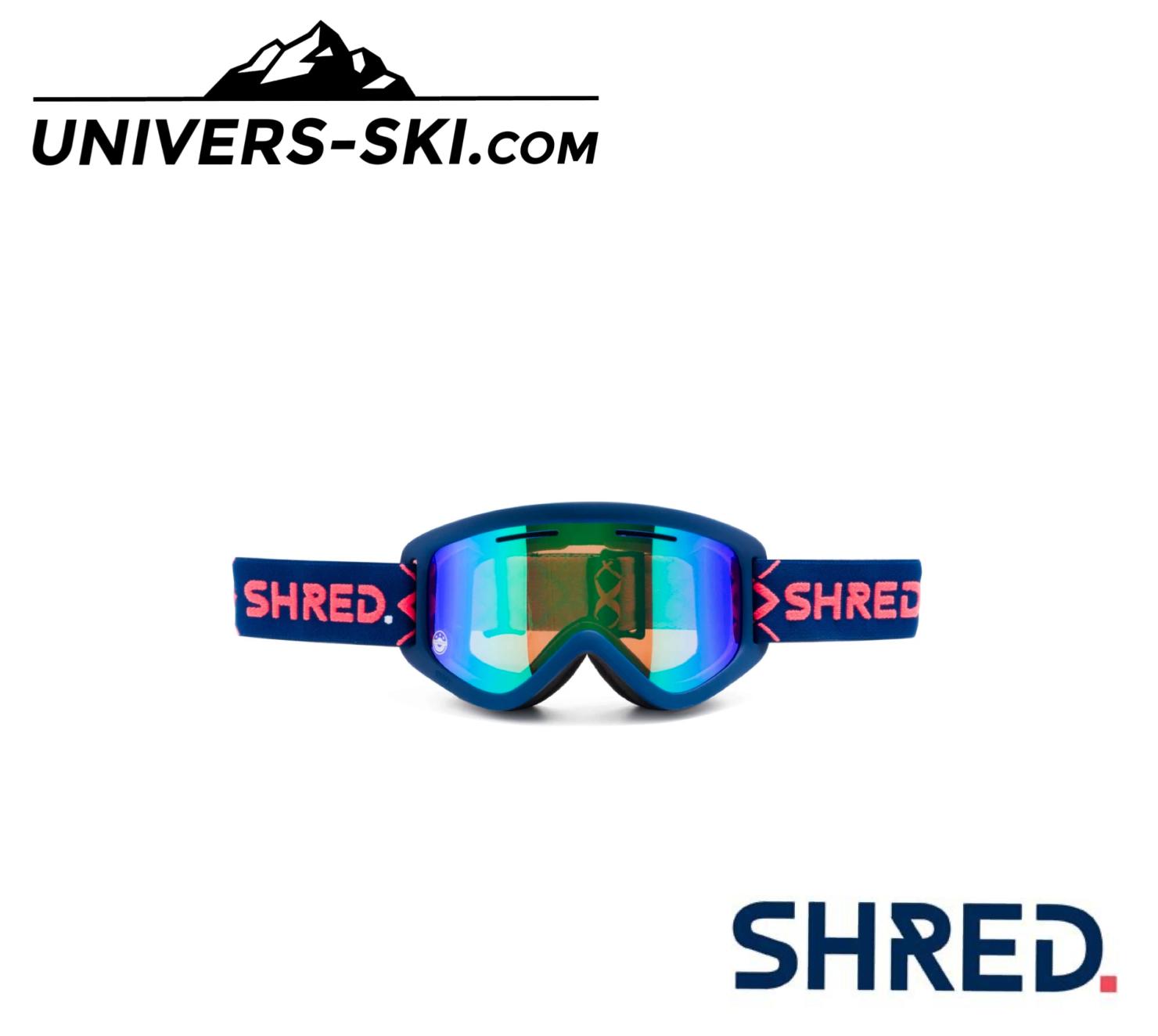 Masque de ski SHRED WONDERFY BIGSHOW NAVY/RUST CBL/ PLASMA ND 2026