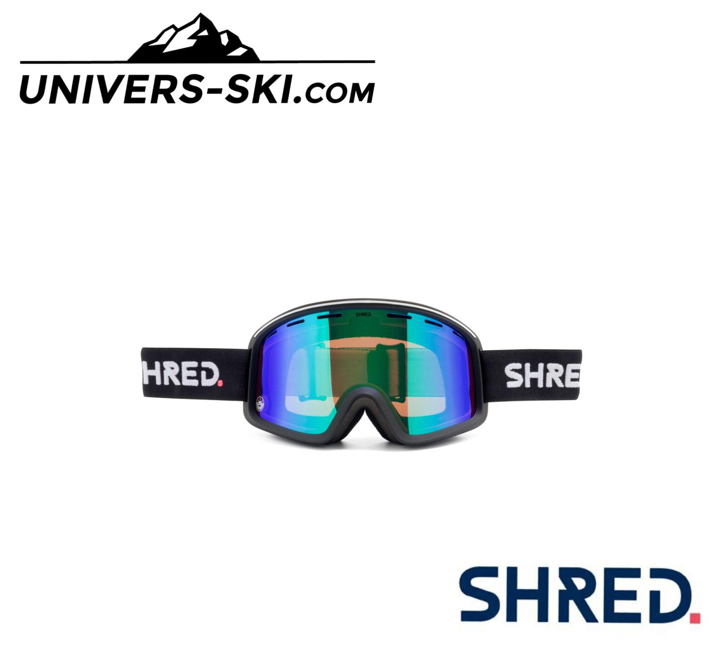 Masque de ski Shred Monocle Black 2026